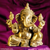 Ganesha Statue Messing