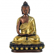 Buddha Gold und Kupfer